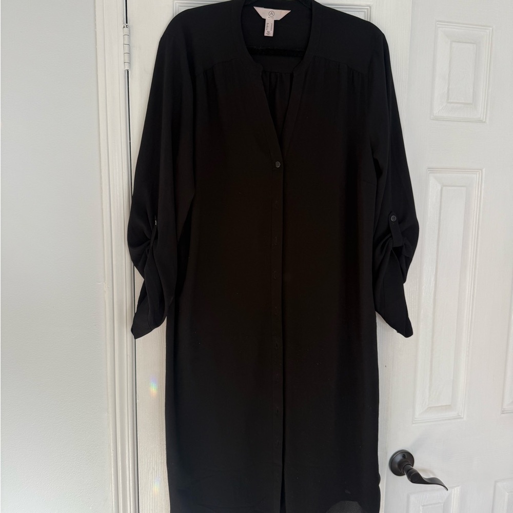 Addition Elle Black Midi Dress